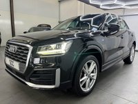 USED 2018 68 AUDI Q2  1.6 TDI 30 S line SUV 5dr Diesel Manual Euro 6 (s/s) (116 ps) &pound;4.5K Extras,Sat Nav,P.Sensors