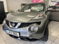 USED 2017 17 NISSAN JUKE 1.2 TEKNA DIG-T 5d 115 BHP Low Mileage Juke With 1 Owner And Full Service History And ULEZ Complaint !