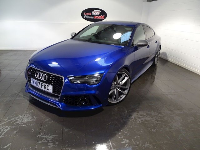 2017 17 Audi A7 4.0 RS7 PLUS SPORTBACK TFSI QUATTRO 5d 597 BHP