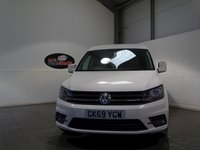 USED 2019 69 VOLKSWAGEN CADDY 2.0 C20 TDI HIGHLINE 101 BHP SAT NAV AIR CON CRUISE REAR SEATS