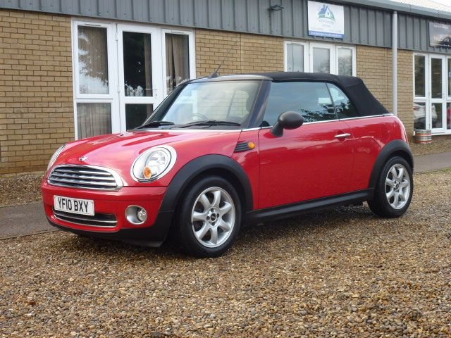 2010 10 MINI Convertible 1.6 ONE 2d 98 BHP