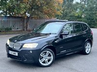 USED 2013 13 BMW X3 3.0 XDRIVE30D M SPORT 5d 255 BHP 
