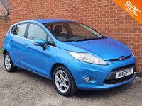 USED 2012 12 FORD FIESTA 1.2 ZETEC 5d 81 BHP 