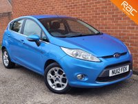 USED 2012 12 FORD FIESTA 1.2 ZETEC 5d 81 BHP 