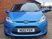 USED 2012 12 FORD FIESTA 1.2 ZETEC 5d 81 BHP 