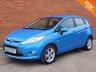 USED 2012 12 FORD FIESTA 1.2 ZETEC 5d 81 BHP 