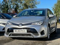 USED 2018 18 TOYOTA AVENSIS 1.6 D-4D ACTIVE 4d 110 BHP AUTOMATIC START/STOP