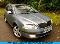 USED 2006 55 SKODA OCTAVIA 1.6 ELEGANCE FSI 5d 114 BHP ULEZ COMPLIANT//ULEZ COMPLIANT///TOWBAR//WORKING AIRCON//X13 SERVICE STAMPS//SUPPLIED BY US NOW BACK IN AS A PART EXCHANGE///ROOF RAILS/// /PART EXCHANGE TO CLEAR//RETIRED OWNER SINCE 2016 FSI 5d 114 BHP ULEZ COMPLIANT//ULEZ COMPLIANT///TOWBAR//WORKING AIRCON//X13 SERVICE STAMPS//SUPPLIED BY US NOW BACK IN AS A PART EXCHANGE///ROOF RAILS///JUST MOT'D BY US////PART EXCHANGE TO CLEAR//RETIRED OWNER SINCE 2016