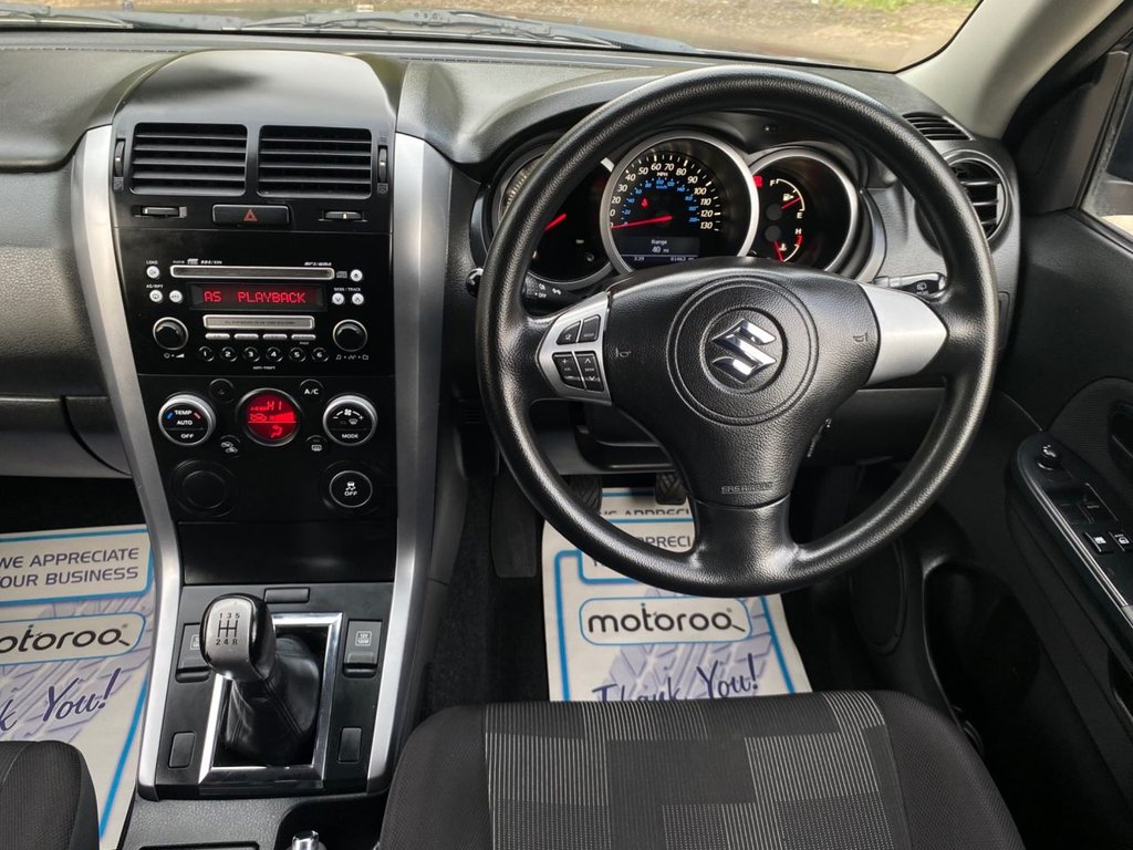 USED 2012 61 SUZUKI GRAND VITARA 1.6 SZ4 3d 106 BHP 