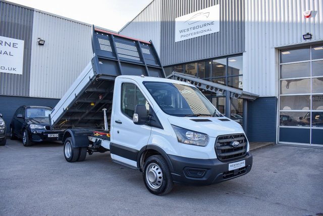 2020 70 Ford Transit 350 2.0 TDCI 130PS LEADER L2 SINGLE CAB TIPPER DRW EURO 6