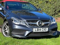 USED 2014 14 MERCEDES-BENZ E-CLASS 2.1 E220 CDI AMG SPORT 2d 170 BHP 