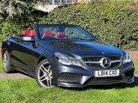 USED 2014 14 MERCEDES-BENZ E-CLASS 2.1 E220 CDI AMG SPORT 2d 170 BHP 