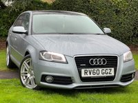 USED 2010 60 AUDI A3 2.0 TFSI QUATTRO S LINE 5d 197 BHP 