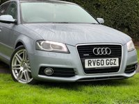 USED 2010 60 AUDI A3 2.0 TFSI QUATTRO S LINE 5d 197 BHP 