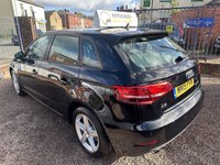 USED 2019 19 AUDI A3 2.0 SPORTBACK TDI SE TECHNIK 5d 148 BHP 1 OWNER , FULL SERVICE HISTORY, GREAT ECONOMY, NAVIGATION