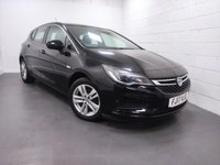 USED 2017 17 VAUXHALL ASTRA 1.4 DESIGN 5d 99 BHP 