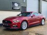 USED 2018 18 FORD MUSTANG 2.3 ECOBOOST 2d 313 BHP RARE GREY LEATHER GREAT SPEC