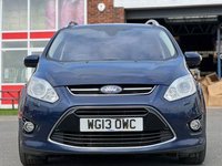 USED 2013 13 FORD GRAND C-MAX 1.0 TITANIUM X 5d 124 BHP TIMING BELT AND WATER PUMP CHANGED+