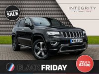 USED 2014 64 JEEP GRAND CHEROKEE 3.0 V6 CRD OVERLAND 5d 247 BHP PAN ROOF/NAPPA LEATHER