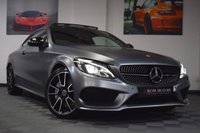 USED 2017 P MERCEDES-BENZ C-CLASS 3.0 AMG C 43 4MATIC PREMIUM PLUS 2d 362 BHP MAGNO GREY / HUD / PREMIUM+