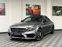 USED 2017 P MERCEDES-BENZ C-CLASS 3.0 AMG C 43 4MATIC PREMIUM PLUS 2d 362 BHP MAGNO GREY / HUD / PREMIUM+