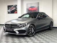USED 2017 P MERCEDES-BENZ C-CLASS 3.0 AMG C 43 4MATIC PREMIUM PLUS 2d 362 BHP MAGNO GREY / HUD / PREMIUM+