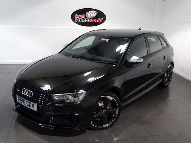 2016 16 Audi A3 2.5 RS3 SPORTBACK QUATTRO NAV 5d 362 BHP
