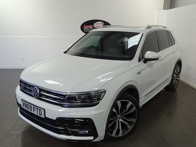 2019 69 Volkswagen Tiguan 2.0 R-LINE TECH TDI DSG 5d 148 BHP