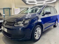 USED 2012 61 VOLKSWAGEN TOURAN  1.6 TDI SE MPV 5dr Diesel DSG Euro 5 (105 ps) P.Sensors, Park Assist, 7Seats