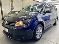 USED 2012 61 VOLKSWAGEN TOURAN  1.6 TDI SE MPV 5dr Diesel DSG Euro 5 (105 ps) P.Sensors, Park Assist, 7Seats