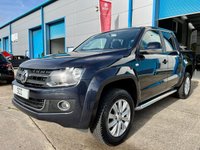 USED 2012 62 VOLKSWAGEN AMAROK 2.0 DC TDI HIGHLINE 4MOTION 4d 161 BHP P.Sensors, Cruise Con, Sat Nav