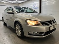 USED 2013 13 VOLKSWAGEN PASSAT 2.0 TDI BlueMotion Tech Highline Saloon 4dr Diesel Manual Euro 5 (s/s) (140 ps) Sat Nav, Bluetooth, DAB, &pound;35 TAX