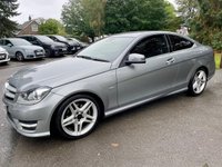 USED 2012 MERCEDES-BENZ C-CLASS 1.8 C180 BLUEEFFICIENCY AMG SPORT 2d 156 BHP Stunning C180 BlueEfficiency AMG Sport With Over &pound;5K's Of Optional Equipment !