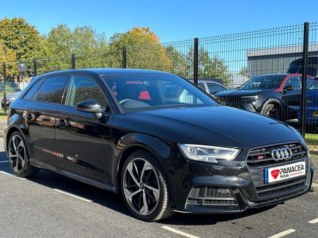 2019 69 Audi A3 2.0 S3 SPORTBACK TFSI QUATTRO BLACK EDITION 5d 296 BHP