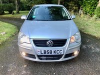 USED 2009 58 VOLKSWAGEN POLO 1.2 MATCH 5d 59 BHP ONLY 2 PRIVATE OWNERS (AST SINCE 2011) X12 SERVICE STAMPS//AIRCON//ALLOYS//FRONT FOGS//LEATHER STEERING WHEEL\\GEAR KNOB\\HANDBRAKE///X4 AIRBAGS//X6 CD PLAYER UNDER SEAT//60/40 SPLIT REAR SEAT //FULL SIZE SPARE WHEEL//GREAT SERVICE HISTORY--LAST SERVICED @67,340 MILES 59 BHP ONLY 2 PRIVATE OWNERS (LAST SINCE 2011) X12 SERVICE STAMPS//AIRCON//ALLOYS//FRONT FOGS//LEATHER STEERING WHEEL\\GEAR KNOB\\HANDBRAKE///X4 AIRBAGS//X6 CD PLAYER UNDER SEAT//60/40 SPLIT REAR SEAT //FULL SIZE SPARE WHEEL/////LAST SERVICED @67,340 MILES