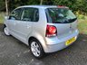 USED 2009 58 VOLKSWAGEN POLO 1.2 MATCH 5d 59 BHP ONLY 2 PRIVATE OWNERS (AST SINCE 2011) X12 SERVICE STAMPS//AIRCON//ALLOYS//FRONT FOGS//LEATHER STEERING WHEEL\\GEAR KNOB\\HANDBRAKE///X4 AIRBAGS//X6 CD PLAYER UNDER SEAT//60/40 SPLIT REAR SEAT //FULL SIZE SPARE WHEEL//GREAT SERVICE HISTORY--LAST SERVICED @67,340 MILES 59 BHP ONLY 2 PRIVATE OWNERS (LAST SINCE 2011) X12 SERVICE STAMPS//AIRCON//ALLOYS//FRONT FOGS//LEATHER STEERING WHEEL\\GEAR KNOB\\HANDBRAKE///X4 AIRBAGS//X6 CD PLAYER UNDER SEAT//60/40 SPLIT REAR SEAT //FULL SIZE SPARE WHEEL/////LAST SERVICED @67,340 MILES