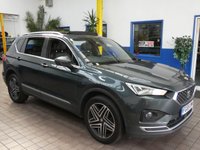 USED 2019 69 SEAT TARRACO 2.0 TDI 4DRIVE XCELLENCE DSG 5d 188 BHP 7 SEATS SAT NAV REAR CAMERA PANORAMIC SUNROOF PART LEATHER PARKING SENSORS 1 OWNER EXCELLENT SERVICE HISTORY