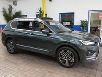 USED 2019 69 SEAT TARRACO 2.0 TDI 4DRIVE XCELLENCE DSG 5d 188 BHP 7 SEATS SAT NAV REAR CAMERA PANORAMIC SUNROOF PART LEATHER PARKING SENSORS 1 OWNER EXCELLENT SERVICE HISTORY