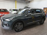 USED 2019 69 SEAT TARRACO 2.0 TDI 4DRIVE XCELLENCE DSG 5d 188 BHP 7 SEATS SAT NAV REAR CAMERA PANORAMIC SUNROOF PART LEATHER PARKING SENSORS 1 OWNER EXCELLENT SERVICE HISTORY