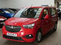 USED 2019 69 VAUXHALL COMBO LIFE 1.2 ENERGY XL S/S 5d 109 BHP 5 SEATS AIR CON CRUISE PARKING SENSORS 1 OWNER SERVICE HISTORY 6 MONTHS GOLD WARRANTY