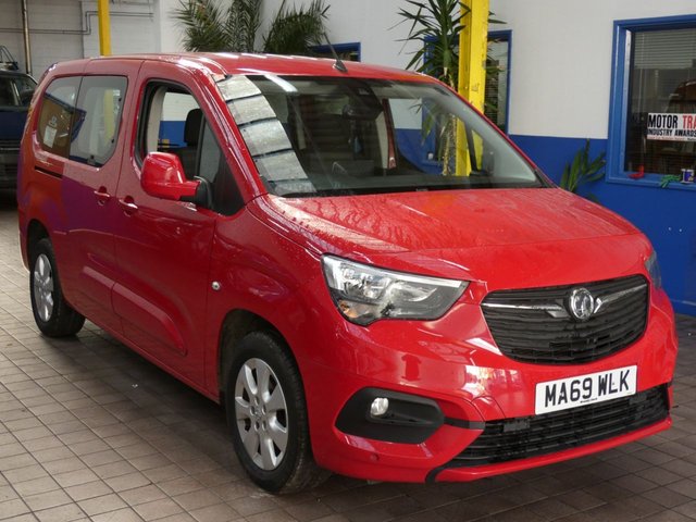 2019 69 Vauxhall Combo Life 1.2 ENERGY XL S/S 5d 109 BHP