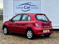 USED 2013 13 NISSAN MICRA 1.2 ACENTA 5d 79 BHP www.suffolkcarcentre.co.uk - Located at Lowestoft