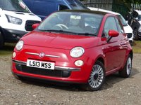 USED 2014 13 FIAT 500 1.2 LOUNGE DUALOGIC 3d 69 BHP Low Miles Automatic Model ULEZ
