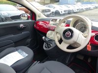 USED 2014 13 FIAT 500 1.2 LOUNGE DUALOGIC 3d 69 BHP Low Miles Automatic Model ULEZ
