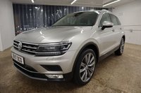 USED 2017 17 VOLKSWAGEN TIGUAN 2.0 SEL TDI BMT 4MOTION DSG 5d 148 BHP ONE OWNER FROM NEW WITH VW SERVICE HISTORY