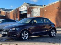 USED 2015 15 AUDI A1 1.4 TFSI SPORT 3d 123 BHP REAR PARKING SENSORS +  CRUISE CONTROL +  DAB RADIO +  BLUETOOTH +  DAY TIME RUNNING LIGHTS +  HALF LEATHER TRIM +  16 INCH ALLOY WHEELS +