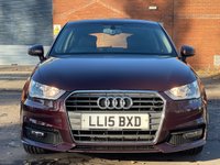 USED 2015 15 AUDI A1 1.4 TFSI SPORT 3d 123 BHP REAR PARKING SENSORS +  CRUISE CONTROL +  DAB RADIO +  BLUETOOTH +  DAY TIME RUNNING LIGHTS +  HALF LEATHER TRIM +  16 INCH ALLOY WHEELS +