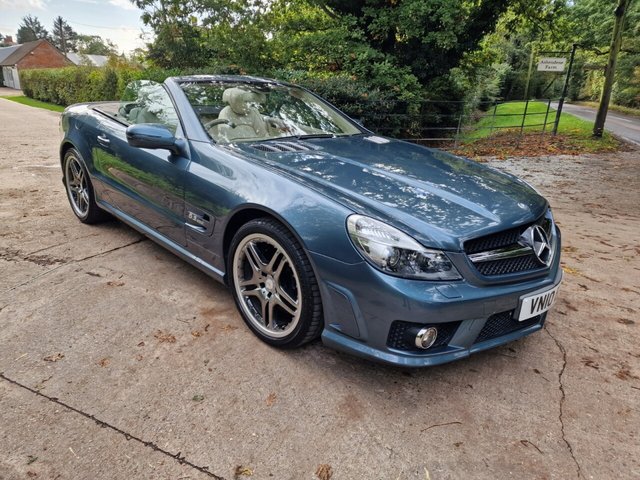 2010 10 Mercedes-Benz Sl 6.2 SL63 AMG 2d 525 BHP