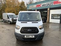 USED 2018 18 FORD TRANSIT 2.0 350 L5 XXLWB 5.2 MTR BODY 130 BHP 5.2 METER DOUBLE DROPSIDE