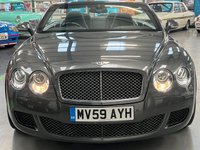 USED 2010 V BENTLEY CONTINENTAL 6.0L GTC SPEED 2d AUTO 601 BHP NAIM Stereo, Camera,  Full S/H
